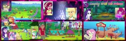 Size: 1920x639 | Tagged: safe, derpibooru import, edit, edited screencap, screencap, applejack, bon bon, captain planet, dj pon-3, drama letter, fluttershy, gloriosa daisy, octavia melody, paisley, pinkie pie, princess celestia, princess flurry heart, princess luna, principal celestia, rainbow dash, rarity, sandalwood, sci-twi, snails, snips, sunset shimmer, sweetie drops, timber spruce, trixie, twilight sparkle, vice principal luna, vinyl scratch, water lily (equestria girls), watermelody, equestria girls, equestria girls series, legend of everfree, spring breakdown, the ending of the end, spoiler:eqg series (season 2), blushing, camp everfree, clothes, crystal guardian, cute, drums, fanfic, fanfic art, fanfic cover, fire, fireplace, glasses, humane five, humane seven, humane six, legend you were meant to be, magic, musical instrument, pier, ponied up, twolight