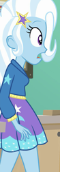 Size: 380x1080 | Tagged: safe, derpibooru import, screencap, trixie, better together, equestria girls, forgotten friendship, cropped, solo