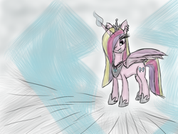 Size: 1024x768 | Tagged: artist needed, safe, princess cadance, alicorn, pony, evil cadance, mirror universe, solo