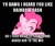 Size: 424x353 | Tagged: safe, pinkie pie, earth pony, pony, fanfic:cupcakes, female, image macro, mare, pink coat, pink mane, xzibit