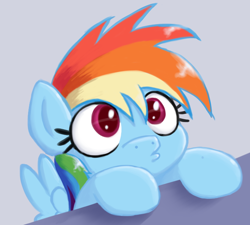 Size: 650x585 | Tagged: safe, artist:miketheuser, rainbow dash, pegasus, pony, cute, filly, filly rainbow dash, ooh, solo