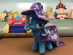 Size: 960x720 | Tagged: safe, artist:little-broy-peep, artist:ramivic, derpibooru import, trixie, pony, unicorn, female, irl, mare, photo, plushie