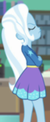 Size: 274x667 | Tagged: safe, derpibooru import, screencap, trixie, better together, equestria girls, forgotten friendship, cropped, solo