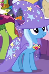 Size: 228x347 | Tagged: safe, derpibooru import, screencap, trixie, celestial advice, cropped