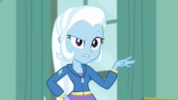 Size: 640x360 | Tagged: safe, derpibooru import, screencap, trixie, equestria girls, solo