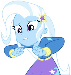 Size: 6854x7200 | Tagged: safe, artist:greenmachine987, derpibooru import, trixie, equestria girls, absurd resolution, simple background, solo, transparent background, vector