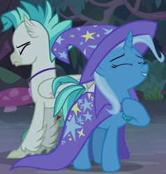 Size: 608x638 | Tagged: safe, derpibooru import, screencap, terramar, trixie, student counsel, cropped