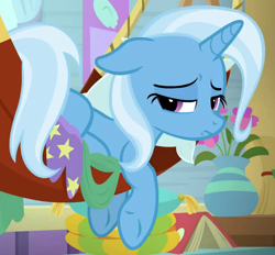 Size: 760x704 | Tagged: safe, derpibooru import, screencap, trixie, a horse shoe-in, cropped