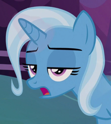 Size: 442x493 | Tagged: safe, derpibooru import, screencap, trixie, uncommon bond, cropped