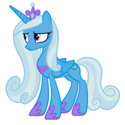 Size: 1024x1024 | Tagged: safe, artist:blah23z, derpibooru import, edit, princess cadance, trixie, pony, unicorn, female, mare, recolor, simple background, solo