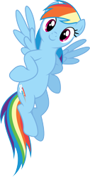 Size: 3000x5897 | Tagged: safe, artist:xpesifeindx, rainbow dash, pegasus, pony, the last roundup, looking at you, simple background, solo, transparent background, vector