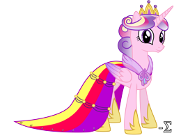 Size: 8710x7000 | Tagged: safe, artist:90sigma, princess cadance, alicorn, pony, absurd resolution, clothes, dress, gala dress, simple background, solo, transparent background