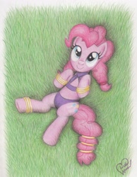 Size: 994x1280 | Tagged: safe, pinkie pie, earth pony, pony, ashtah runepaw, cosplay, tauren, warcraft, world of warcraft