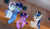 Size: 1400x800 | Tagged: safe, artist:anttosik, night light, shining armor, twilight sparkle, twilight velvet, pony, unicorn, nightvelvet, ship