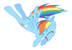 Size: 5000x3497 | Tagged: safe, artist:starbolt-81, rainbow dash, pegasus, pony, absurd resolution, buck, simple background, transparent background, vector