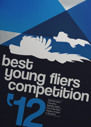 Size: 2500x3500 | Tagged: safe, artist:btedge116, rainbow dash, pegasus, pony, best young flyers competition, poster, silhouette