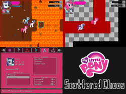 Size: 800x600 | Tagged: safe, artist:supersaiyanmikito, screencap, pinkie pie, rainbow dash, rarity, earth pony, pegasus, pony, unicorn, 2d, fan game, game