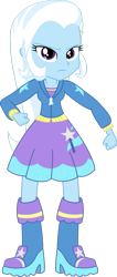 Size: 581x1374 | Tagged: artist needed, safe, derpibooru import, trixie, equestria girls, simple background, solo, stronk, transparent background, vector