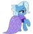 Size: 1569x1600 | Tagged: safe, artist:alexpony, derpibooru import, trixie, pony, unicorn, clothes, dress, ear piercing, earring, jewelry, piercing, simple background, solo, transparent background