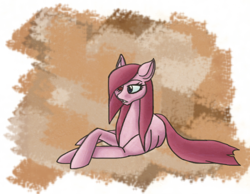 Size: 800x622 | Tagged: safe, artist:100yearslater, pinkie pie, earth pony, pony, female, mare, pink coat, pink mane, pinkamena diane pie, solo