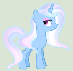 Size: 400x389 | Tagged: safe, artist:twilight7070, derpibooru import, trixie, pony, unicorn, alternate hairstyle, female, makeup, mare, solo