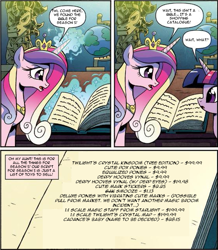 Size: 555x637 | Tagged: safe, edit, princess cadance, twilight sparkle, twilight sparkle (alicorn), alicorn, pony, the cutie map, spoiler:comic, drama bait, female, hilarious in hindsight, mare, merchandising, op is a cuck, op is trying to start shit, psyga's alternate pony scenes