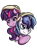 Size: 1704x2312 | Tagged: safe, artist:johesy, shining armor, twilight sparkle, pony, unicorn, spoiler:comic, brother and sister, female, helmet, male, piggyback ride, siblings