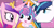 Size: 1368x698 | Tagged: safe, princess cadance, princess flurry heart, shining armor, sunburst, alicorn, pony, unicorn, spoiler:s06, cute, diabetes