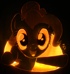 Size: 1000x1056 | Tagged: safe, artist:joh-wee, pinkie pie, earth pony, pony, female, jack-o-lantern, mare