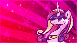 Size: 1280x720 | Tagged: safe, artist:dixierarity, princess cadance, alicorn, pony, female, horn, lovemelikeyoudo, princess