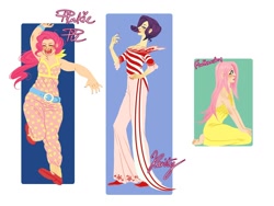 Size: 1444x1088 | Tagged: safe, artist:french-teapot, fluttershy, pinkie pie, rarity, humanized