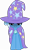 Size: 3289x5559 | Tagged: safe, artist:osipush, derpibooru import, trixie, pony, unicorn, no second prances, cape, clothes, female, hat, inkscape, mare, simple background, solo, that was fast, transparent background, trixie's glare, vector, wizard hat