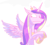 Size: 945x843 | Tagged: safe, artist:zaphy1415926, princess cadance, alicorn, pony, :t, floppy ears, frown, i've seen some shit, nervous, reaction image, scared, solo, spread wings, wide eyes