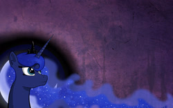 Size: 1920x1200 | Tagged: safe, artist:thewake96, princess luna, alicorn, pony, crown, jewelry, mane, moon, regalia, solo, wallpaper