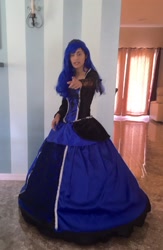 Size: 1929x2965 | Tagged: safe, princess luna, human, clothes, cosplay, costume, irl, irl human, photo