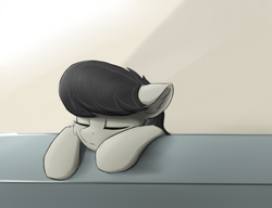 Size: 960x739 | Tagged: safe, artist:d.w.h.cn, octavia melody, earth pony, pony, adorkable, cheek fluff, cute, dork, eyes closed, female, hnnng, mare, sleeping, solo, tavibetes