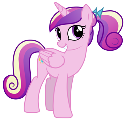 Size: 5000x4824 | Tagged: safe, artist:jennieoo, princess cadance, alicorn, pony, absurd resolution, simple background, solo, teen princess cadance, transparent background, vector