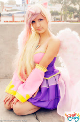 Size: 790x1200 | Tagged: safe, artist:dashcosplay, princess cadance, human, clothes, cosplay, dress, irl, irl human, photo