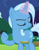 Size: 542x687 | Tagged: safe, derpibooru import, screencap, trixie, pony, unicorn, no second prances, cropped, discovery family logo, female, mare, scrunchy face