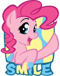 Size: 540x684 | Tagged: safe, artist:gingermint, artist:icekatze, pinkie pie, earth pony, pony, female, mare, pink coat, pink mane, solo