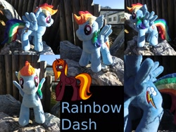 Size: 2048x1536 | Tagged: safe, artist:caleighs-world, rainbow dash, irl, photo, plushie, solo