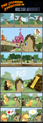 Size: 1280x3609 | Tagged: safe, artist:gray--day, applejack, doctor whooves, earth pony, pony, comic, female, mare