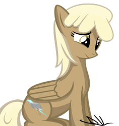 Size: 900x953 | Tagged: safe, artist:sintakhra, mjölna, pegasus, pony, race swap, simple background, solo, transparent background