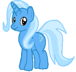 Size: 278x262 | Tagged: safe, artist:qjosh, derpibooru import, trixie, unicorn, simple background, white background