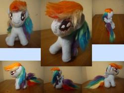 Size: 1600x1200 | Tagged: dead source, safe, artist:tkc, rainbow dash, irl, photo, plushie