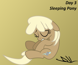 Size: 900x747 | Tagged: safe, artist:sintakhra, mjölna, earth pony, pony, sleeping