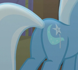 Size: 362x324 | Tagged: safe, derpibooru import, trixie, pony, unicorn, no second prances, butt, butt only, female, mare, plot, the great and powerful ass