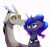 Size: 2400x2263 | Tagged: safe, artist:elementalokami, discord, princess luna, oc, alicorn, hybrid, pony, family, female, interspecies offspring, lunacord, male, next generation, offspring, parent:discord, parent:princess luna, parents:lunacord, shipping, straight