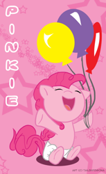 Size: 400x655 | Tagged: safe, artist:doublerainbowfilly, pinkie pie, pony, baby, baby pie, baby pony