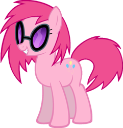 Size: 879x910 | Tagged: safe, artist:flutterderpy, pinkie pie, earth pony, pony, dj pie, simple background, transparent background, vector